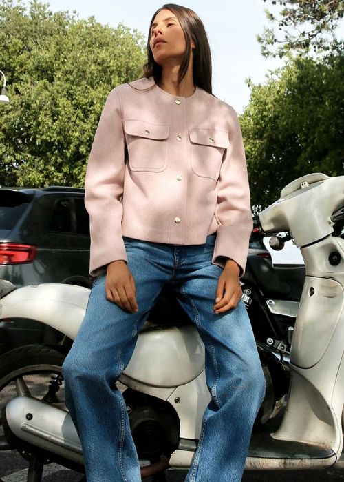 Куртка жакет S Zara демісезонна тепла м'яка жіноча нова колекція