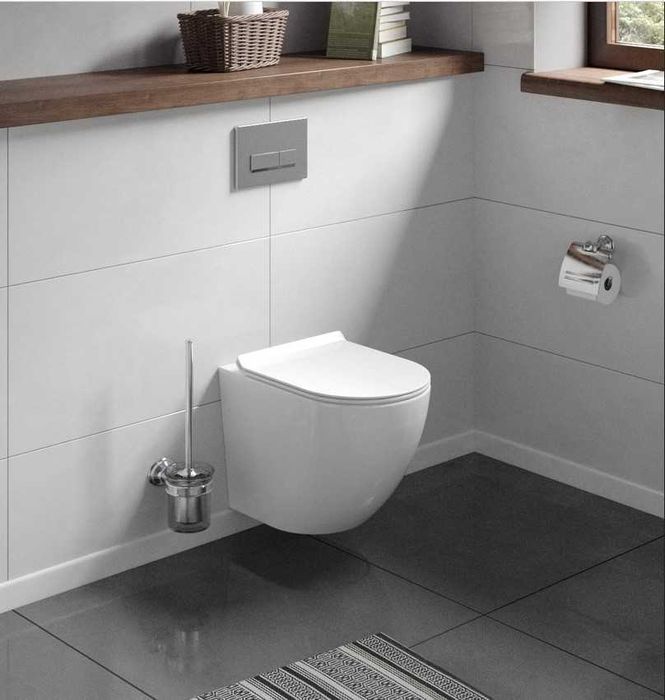 Акція! Комплект: Інсталяція Koller Pool + безобідковий унітаз + кнопка