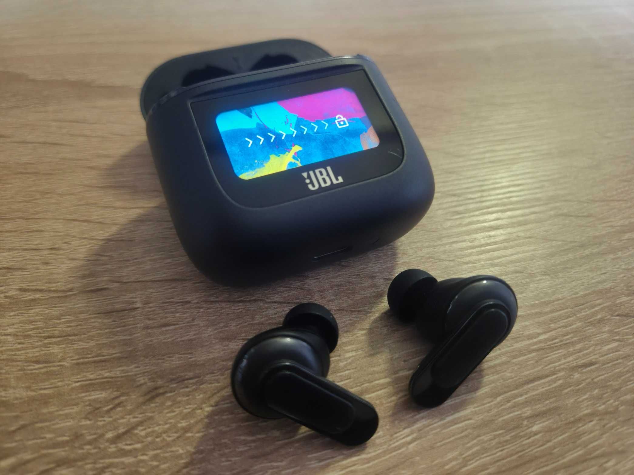 Słuchawki bezprzewodowe JBL Tour Pro 2 Czarne Dokanałowe Bluetooth 5.3