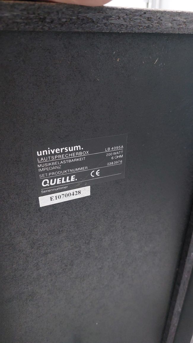 Музцентр + вініл програвач universum