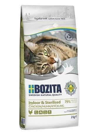 BOZITA Indoor&Sterilised Chicken karma dla kotów wysterylizowanych 2kg