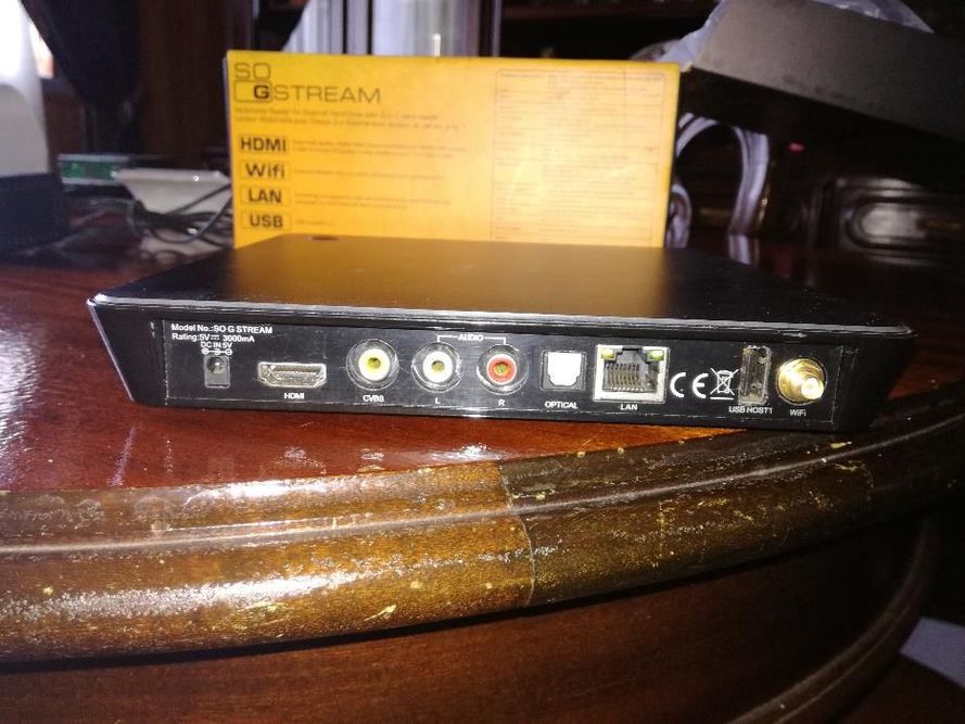 vendo ou troco multimédia HDMI/ WiFi/ LAN/ USB 2.0 Dane Elec