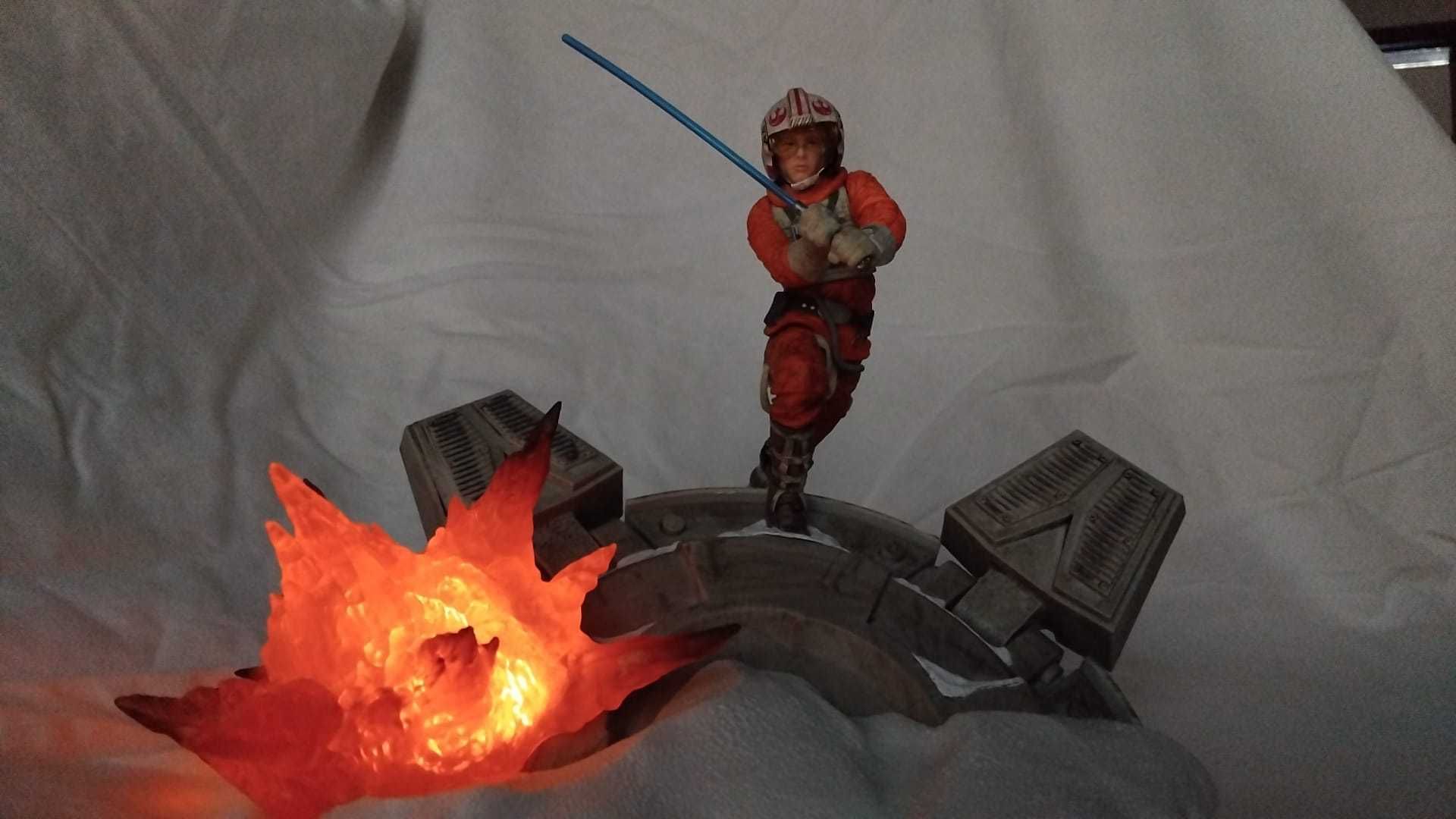 Figura Star Wars Black Series peça central LUKE SKYWALKER