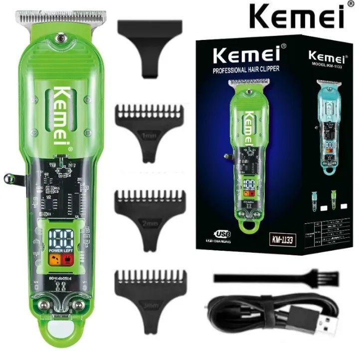 Машинка триммер  для волосся і бороди Kemei KM-1133