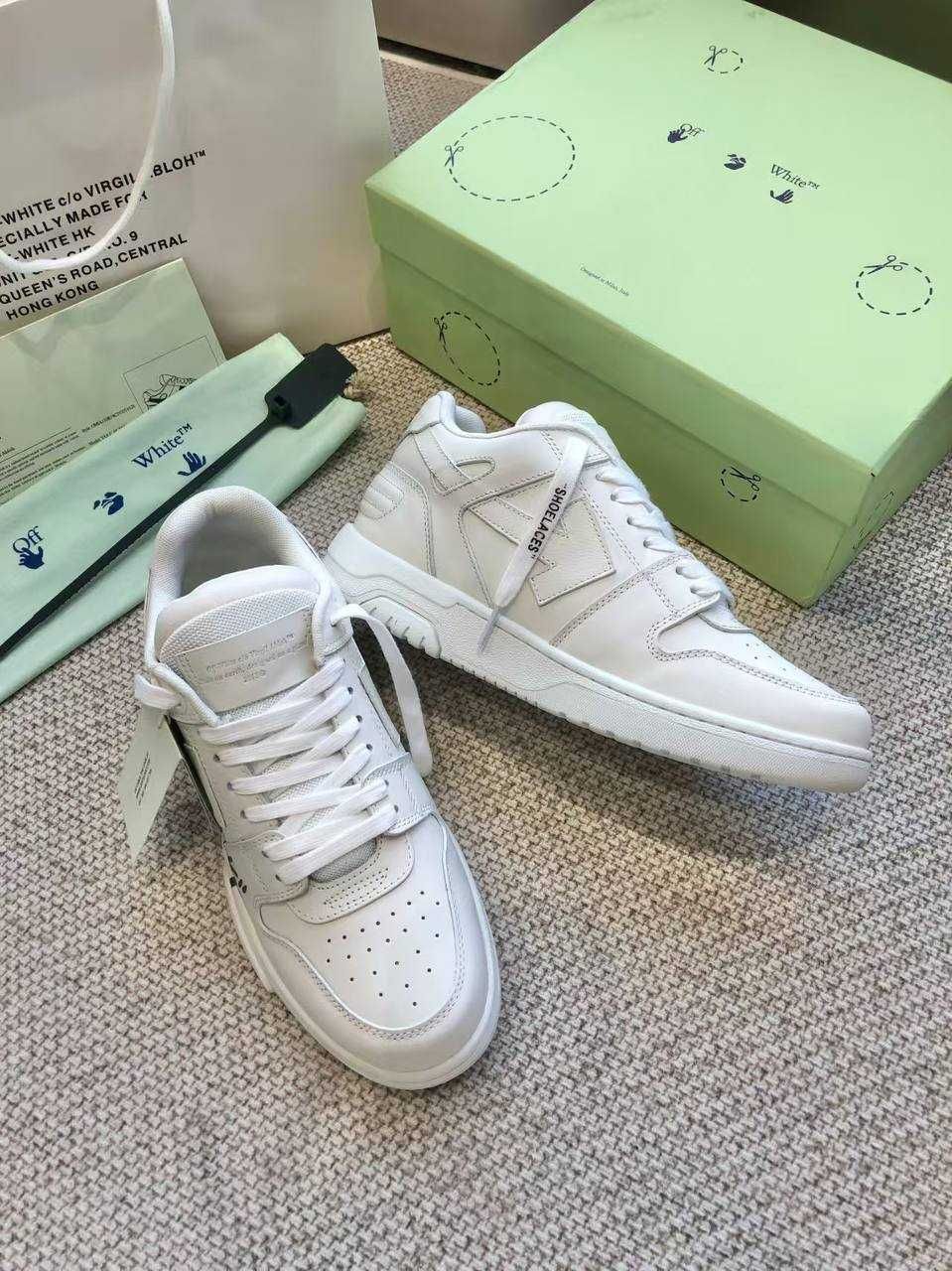 (БЕЗ ПЕРЕДОПЛАТИ)Off white office For walking оф вайт фор волкінг білі