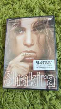 Shakira dvd + bonus CD + 3 bonus videos. Folia!