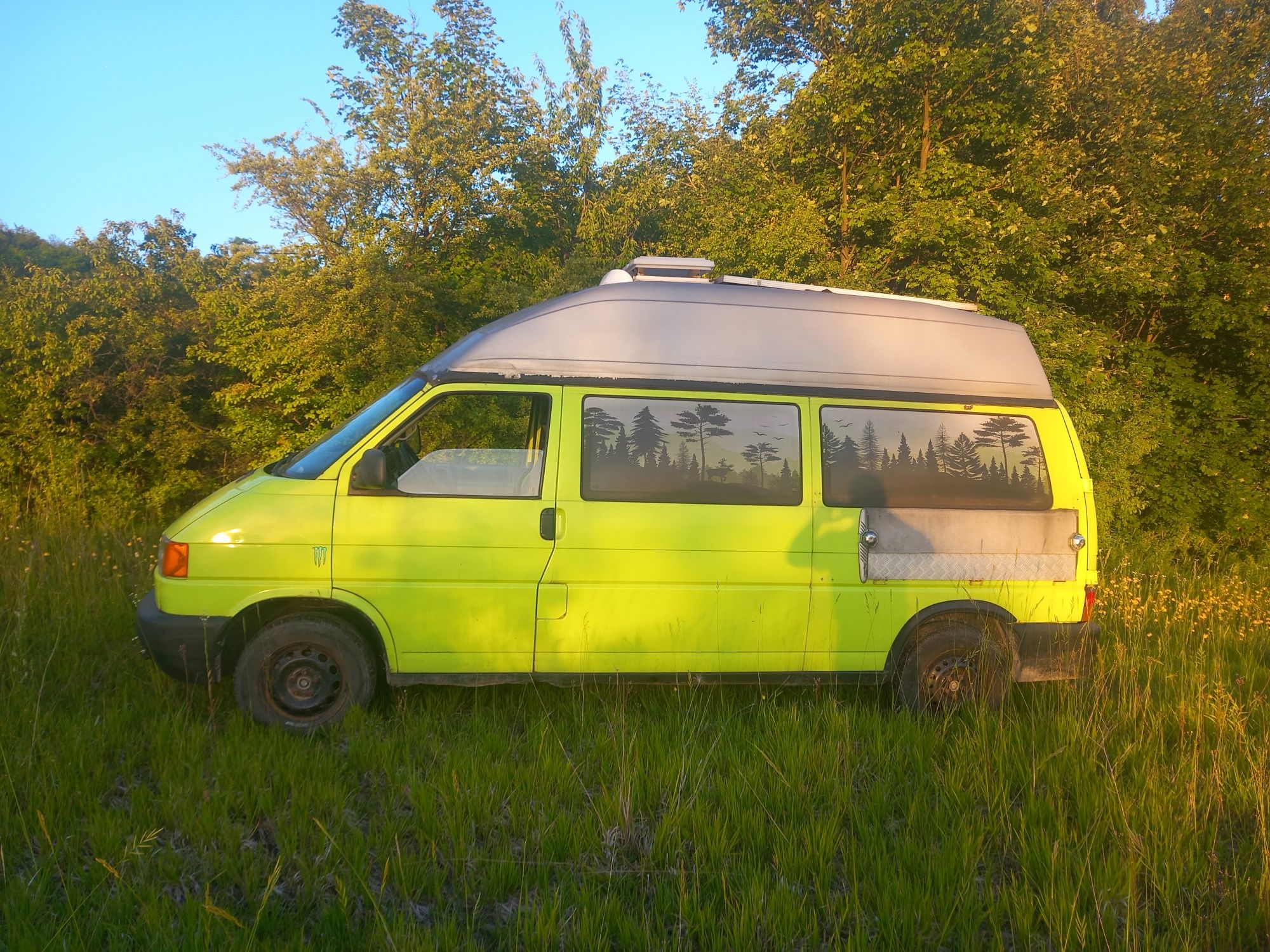 Vw t4 2.5 tdi syncro 4x4 kamper klimatyzacja wysoki dach