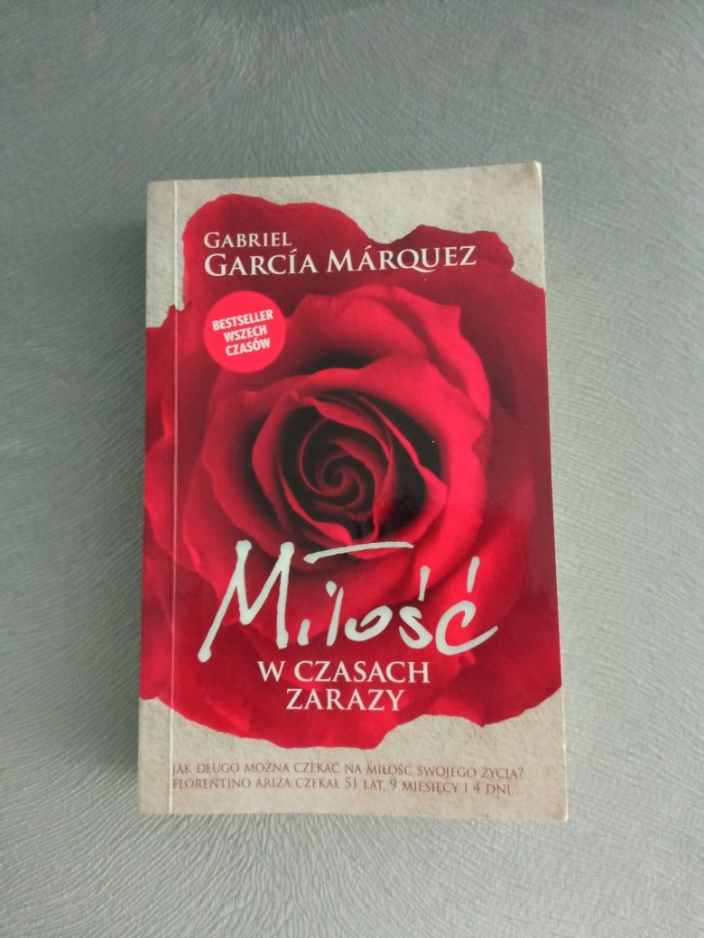 Książka Miłość w czasach zarazy Gabriel Garcia Marquez