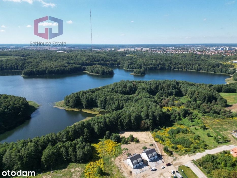 100 m2 z prywatną plażą nad jeziorem Skanda !