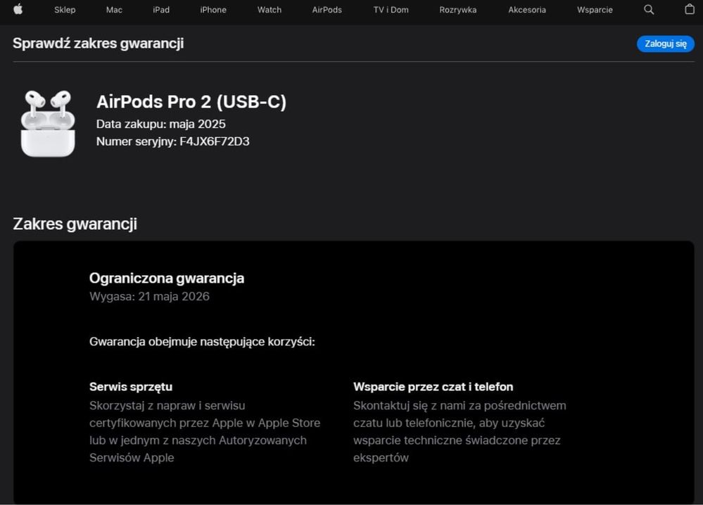 Air pods 2 Pro [2 generacji] USB-C