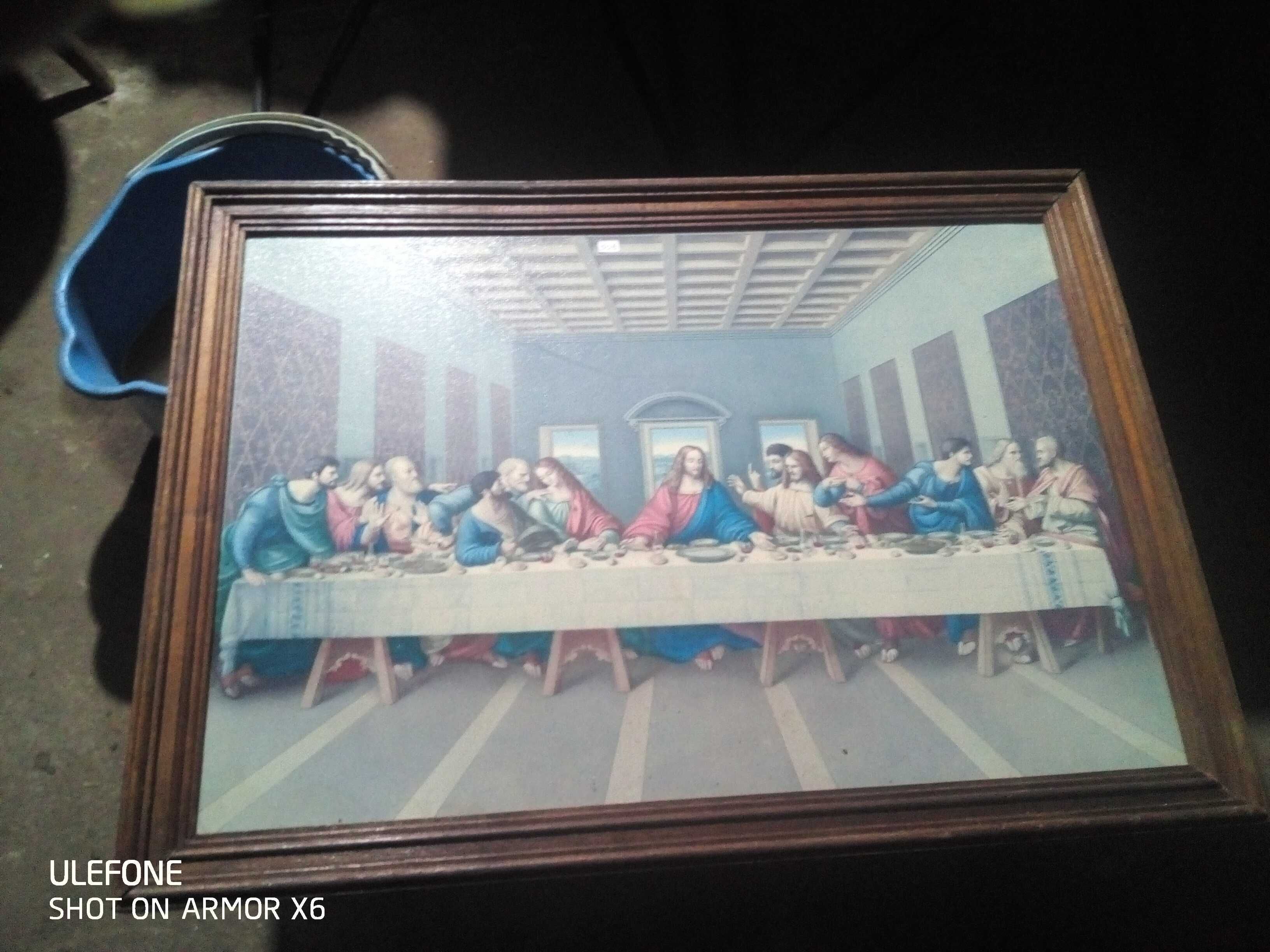 Quadro da última ceia de Cristo