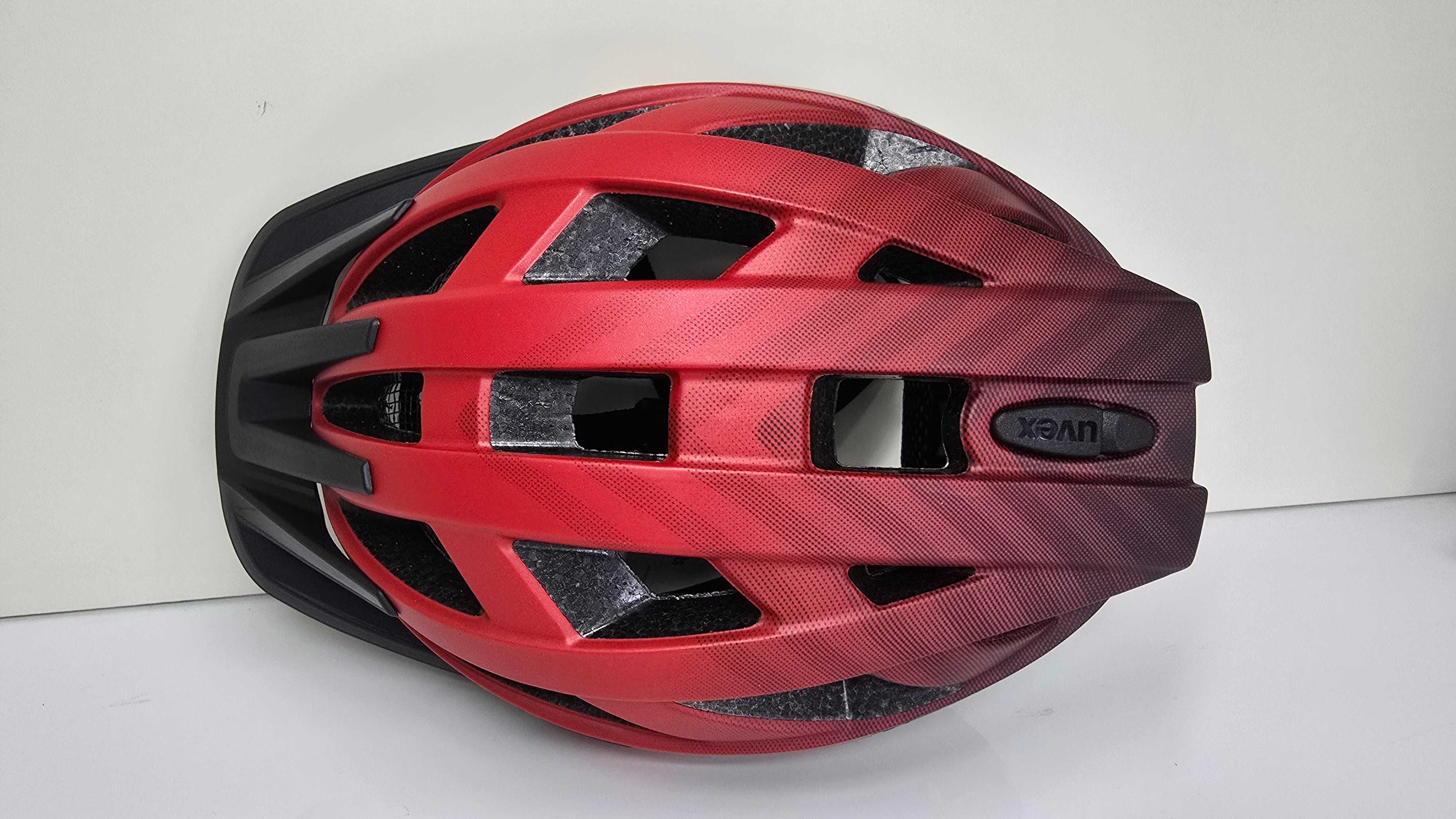 Kask rowerowy mtb UVEX I-VO CC red black matt rozm 52-57cm