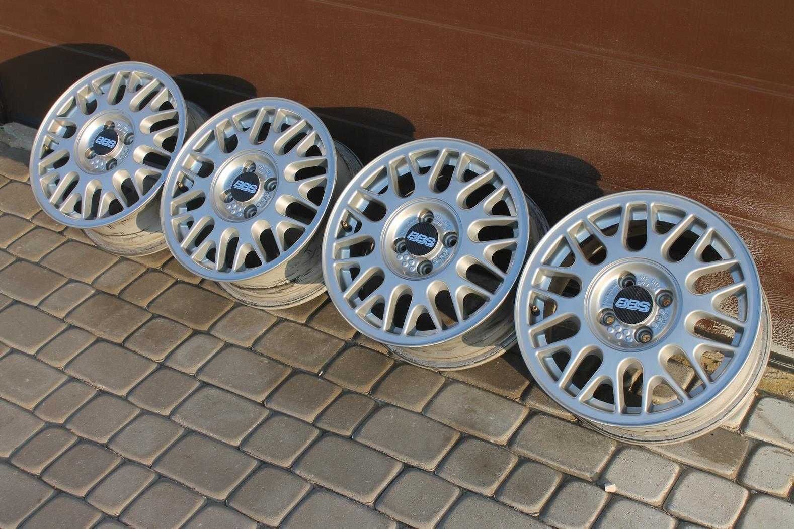 15" alufelgi BBS 4x100 vw polo golf lupo jetta arosa caddy corsa astra