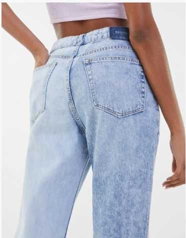 джинси джинсы bershka mom мамсы