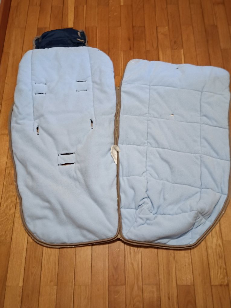 Saco para transporte no carrinho de bebé (dupla face)