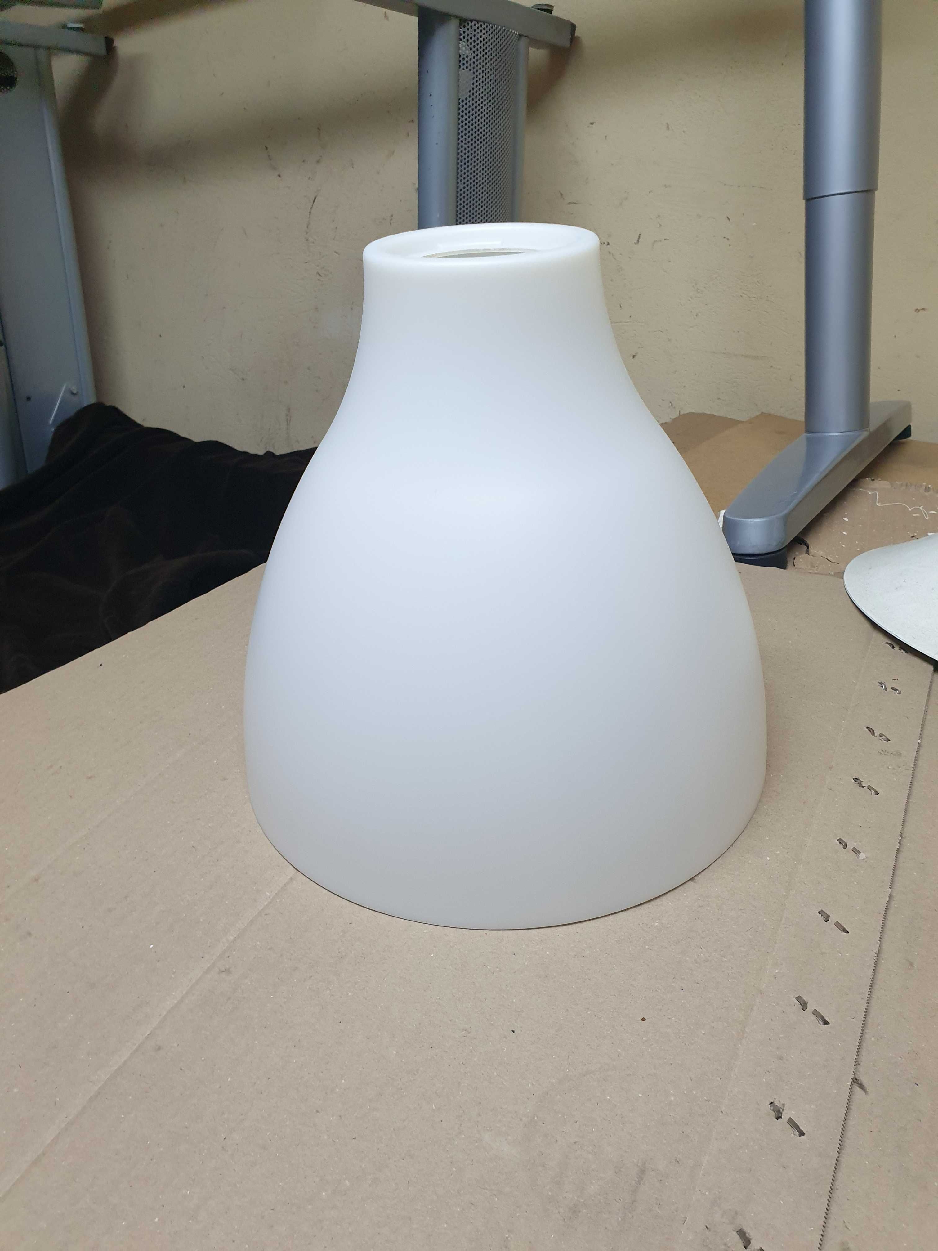 Klosz ikea bialy do lampy abażur plastikowy lampa wiszaca