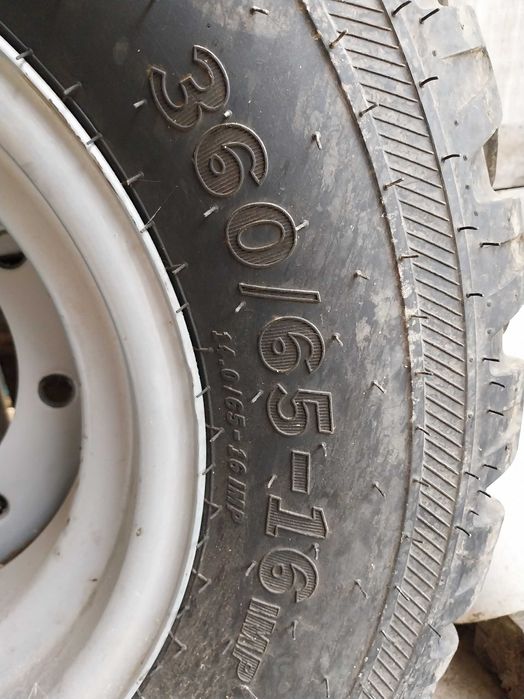 koła do przyczepy 360/65-16 ALLIANCE 4szt. ( HL , PRONAR ) na 8szpilek