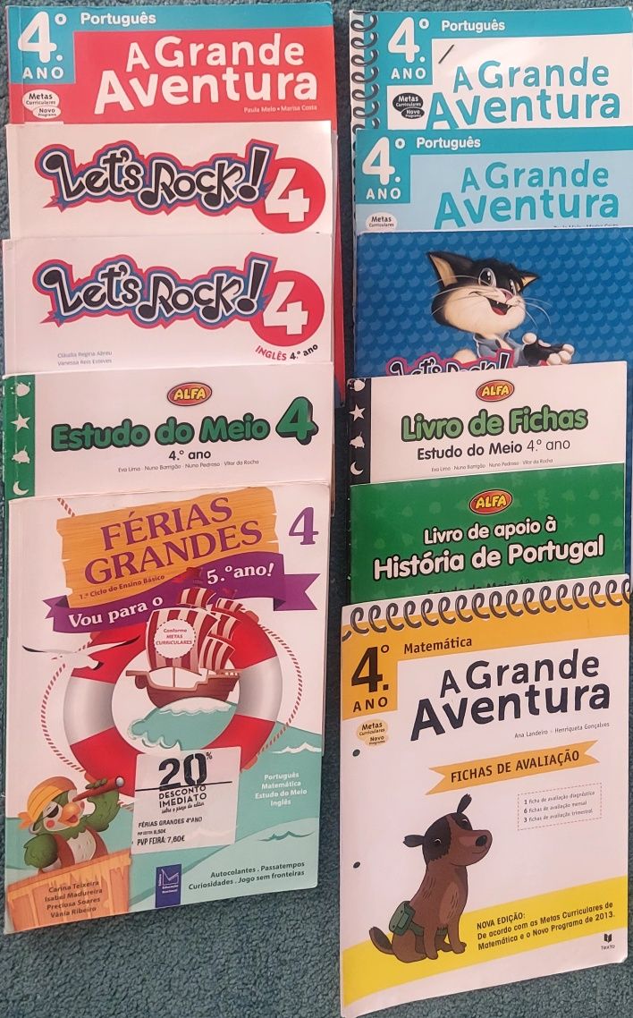 Livros em muito bom estado