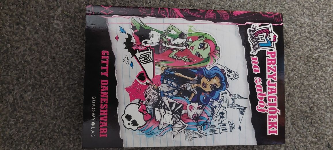 Książka Monster High Przyjaciółki na Zabój