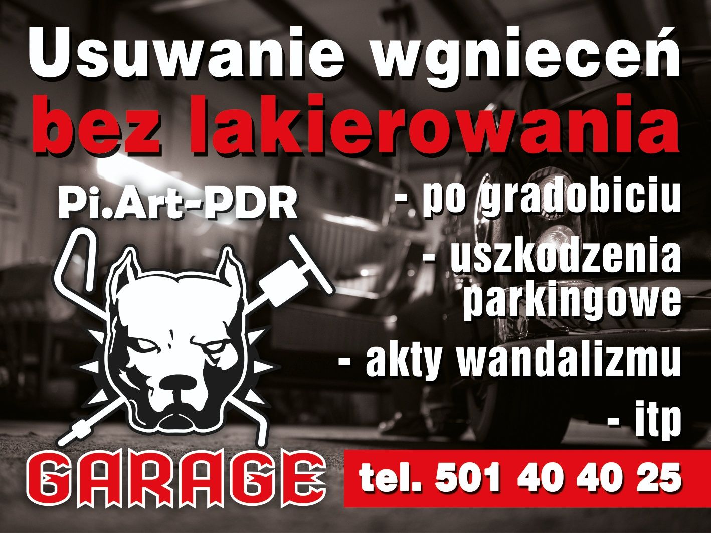 Usuwanie wgnieceń bez lakierowania PDR. POLEROWANIE REFLEKTORÓW.