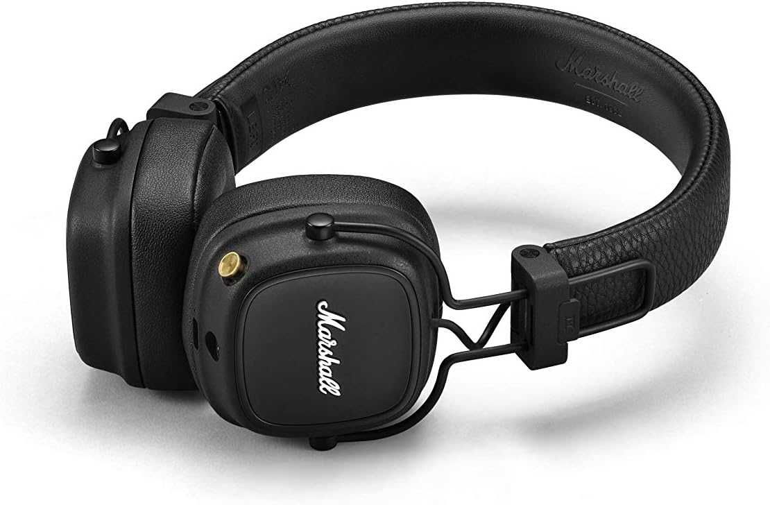 Навушнкики Marshall Major IV Bluetooth, Black - Кредит 0%