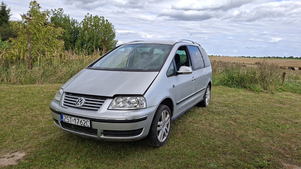 VW Sharan TDI Uszkodzony