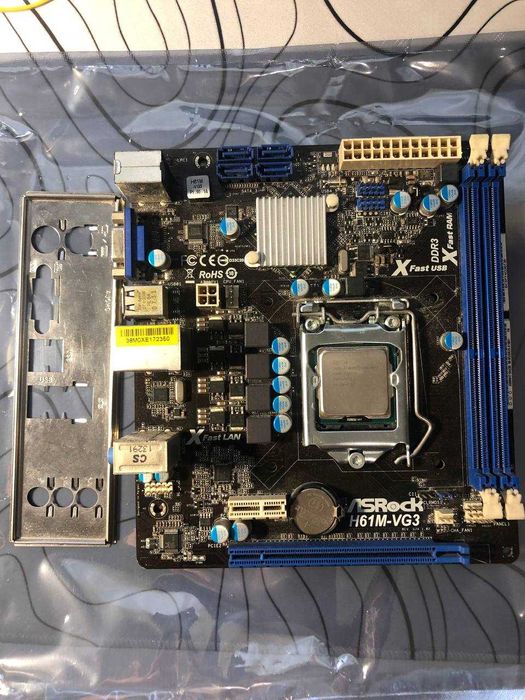 Продам материнку+ процессор+ оперативка