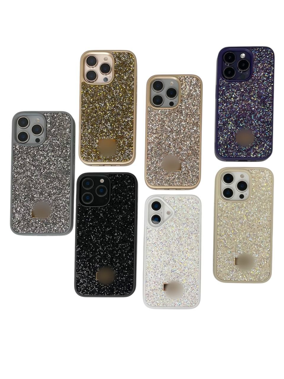 Чохол чехол с камушками стразами Swarovski сваровски iPhone 15 pro max