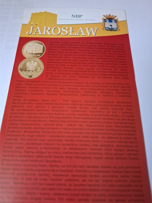 Folder - Miasto Historyczne - JAROSŁAW