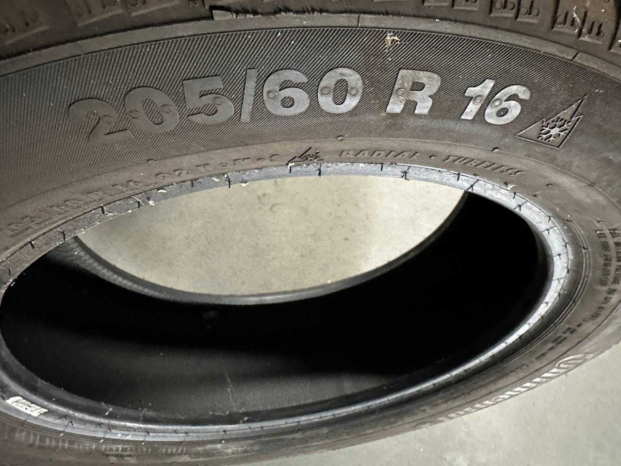 Шини зимові 205 60 r16 Continental . Шина зимняя  Континенталь