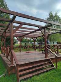 Pergola duża 6m×6m sprzedam.