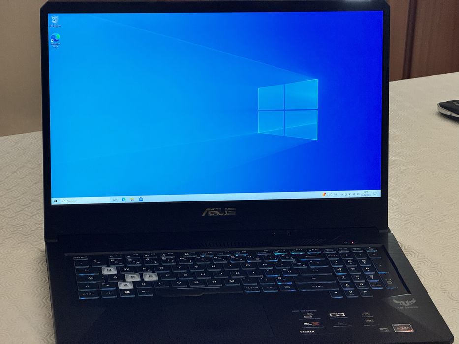 Asus TUF Ryzen 7 8gb 1tb + 256ssd geforce gtx 1660 6gb