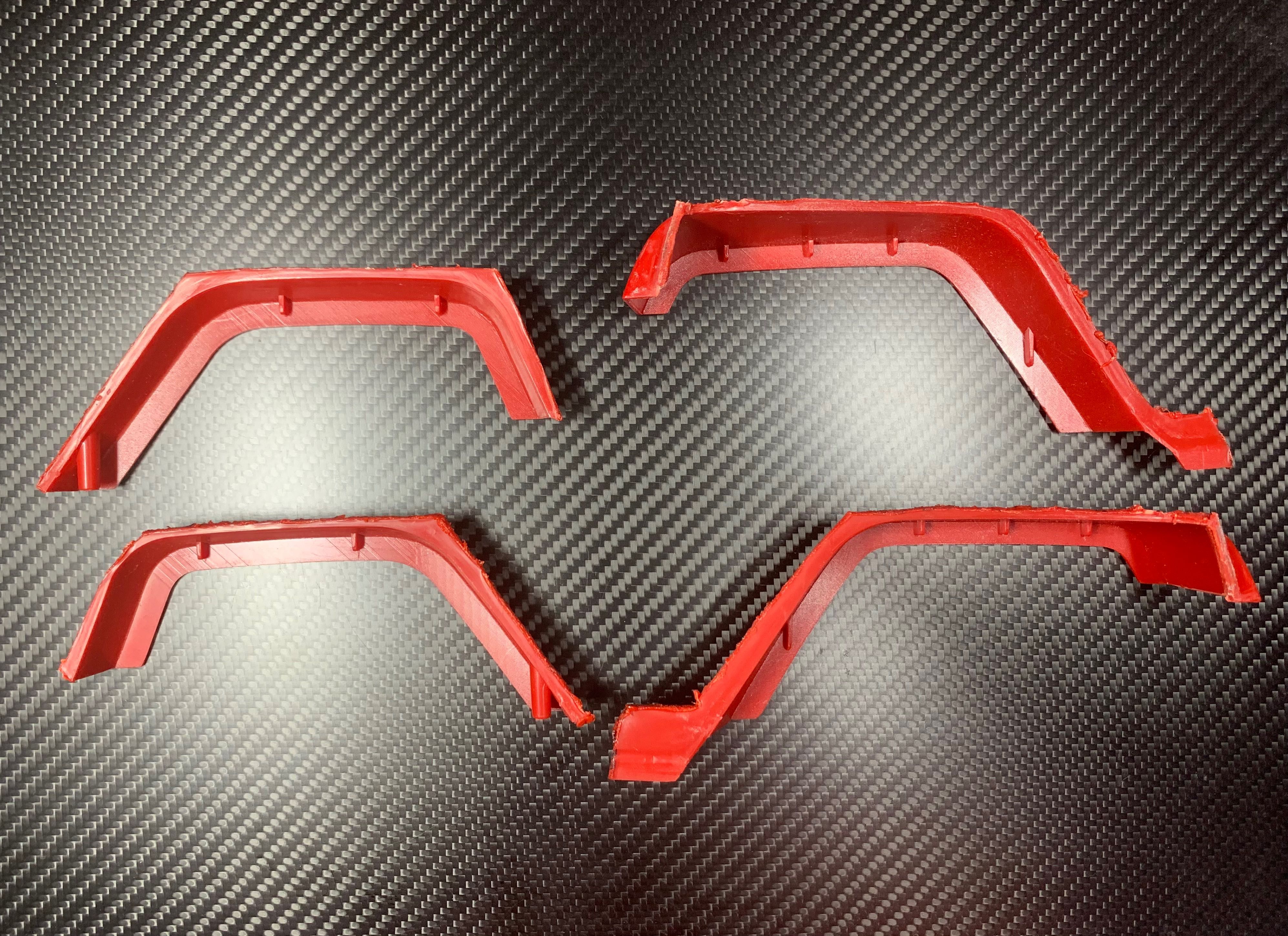 Blotniki Jeep Wrangler Axial SCX10 Traxxas TRX4 TRX6 Hpi mst RC