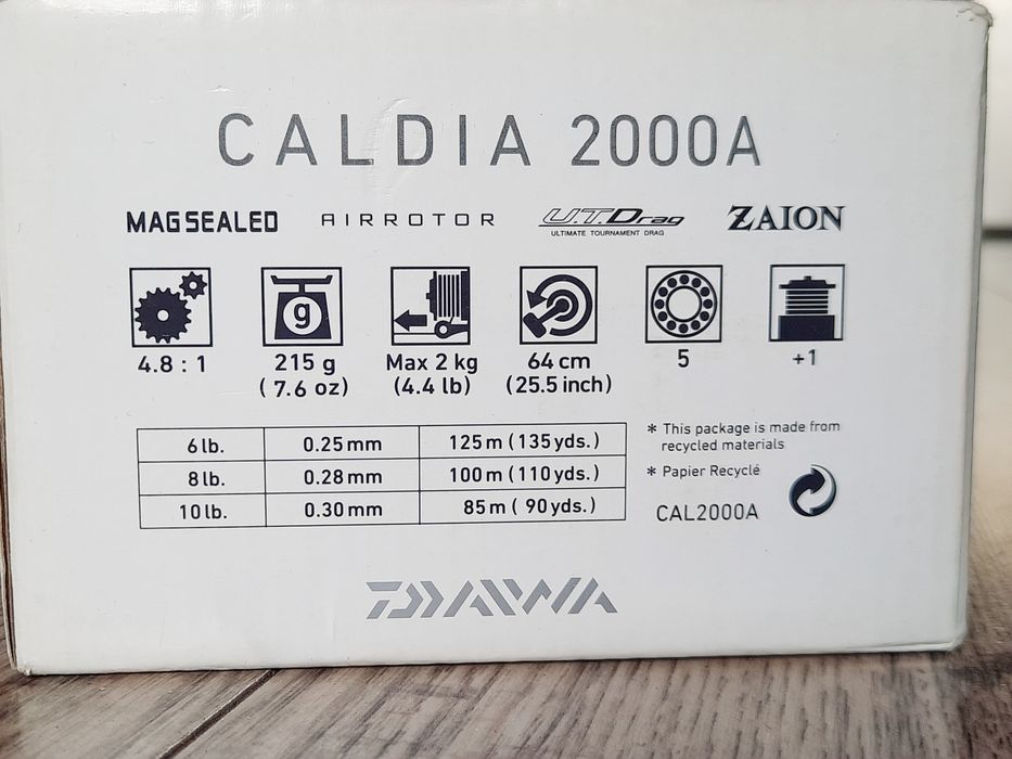 Kołowrotek Daiwa Caldia 2000a