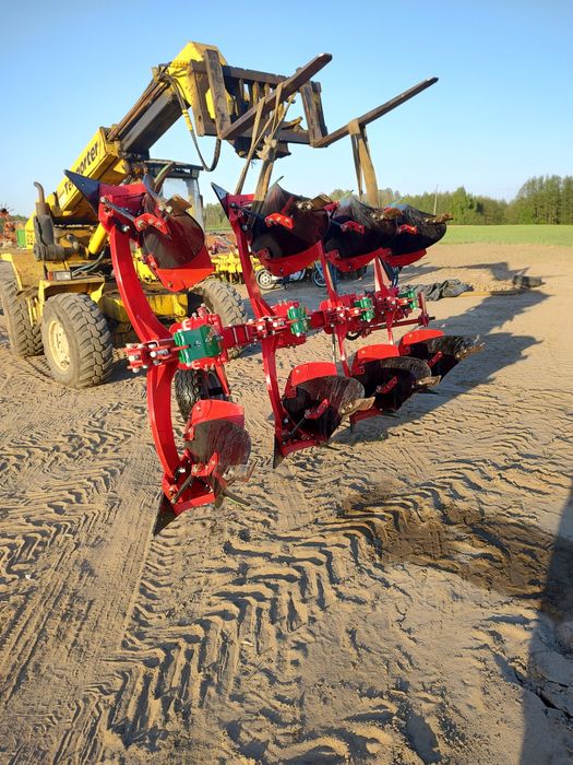 Pług 4 skibowy obrotowy euro masz kverneland nowy po pokazowy