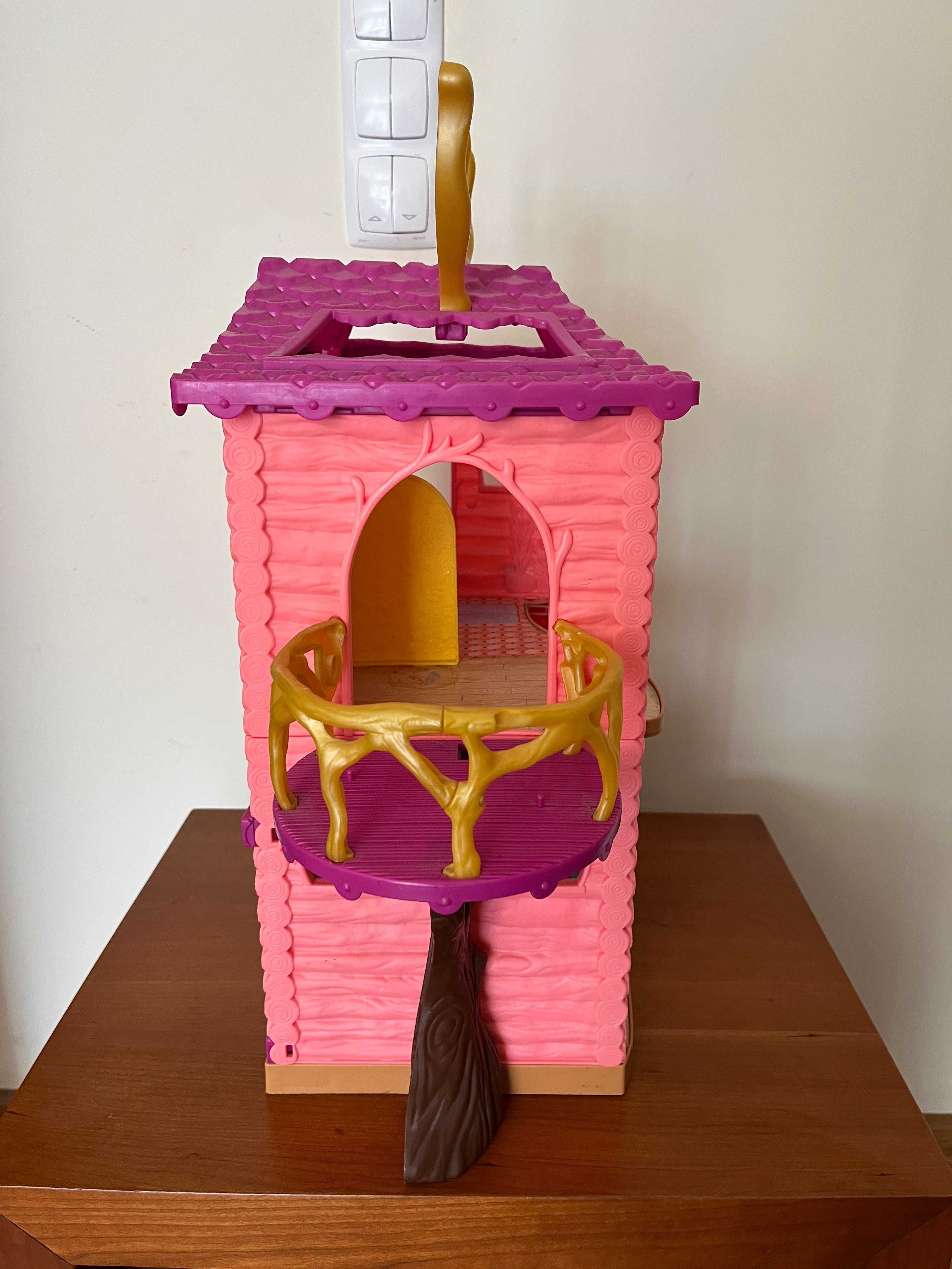 Casa Veado - Enchantimals com 4 bonecas