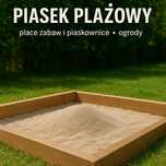 Piasek plażowy 0-1 mm, piasek  do piaskownicy, piasek na boiska
