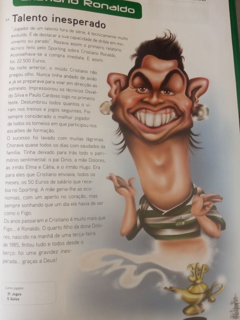 Livro caretas do Sporting