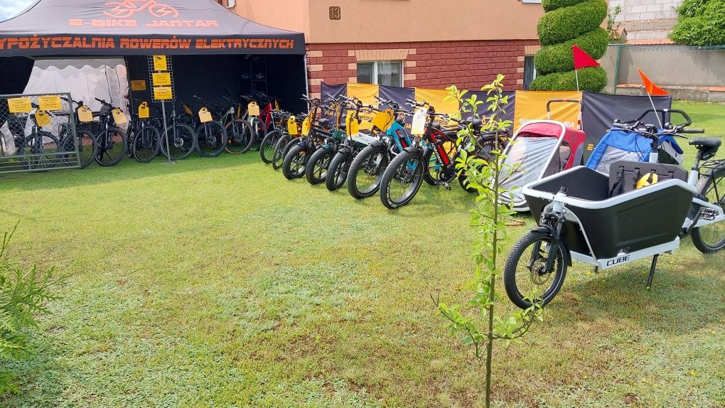 Wypożyczalnia rowerów elektrycznych Jantar Stegna Mikoszewo