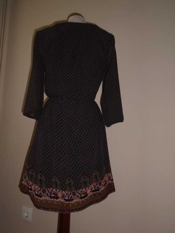 Vestido novo tecido sedoso