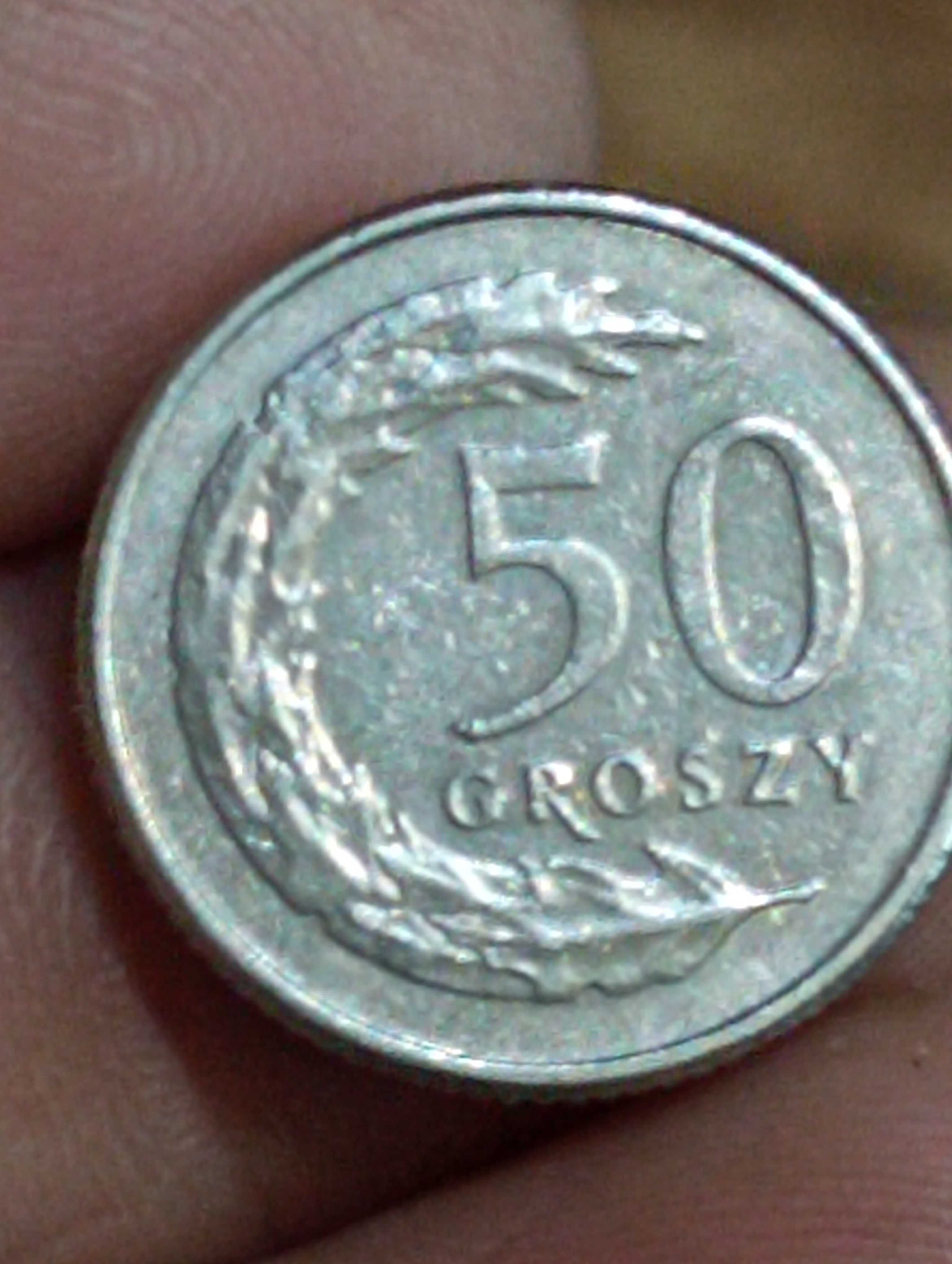 Sprzedam monete 50 groszy 2010 rok