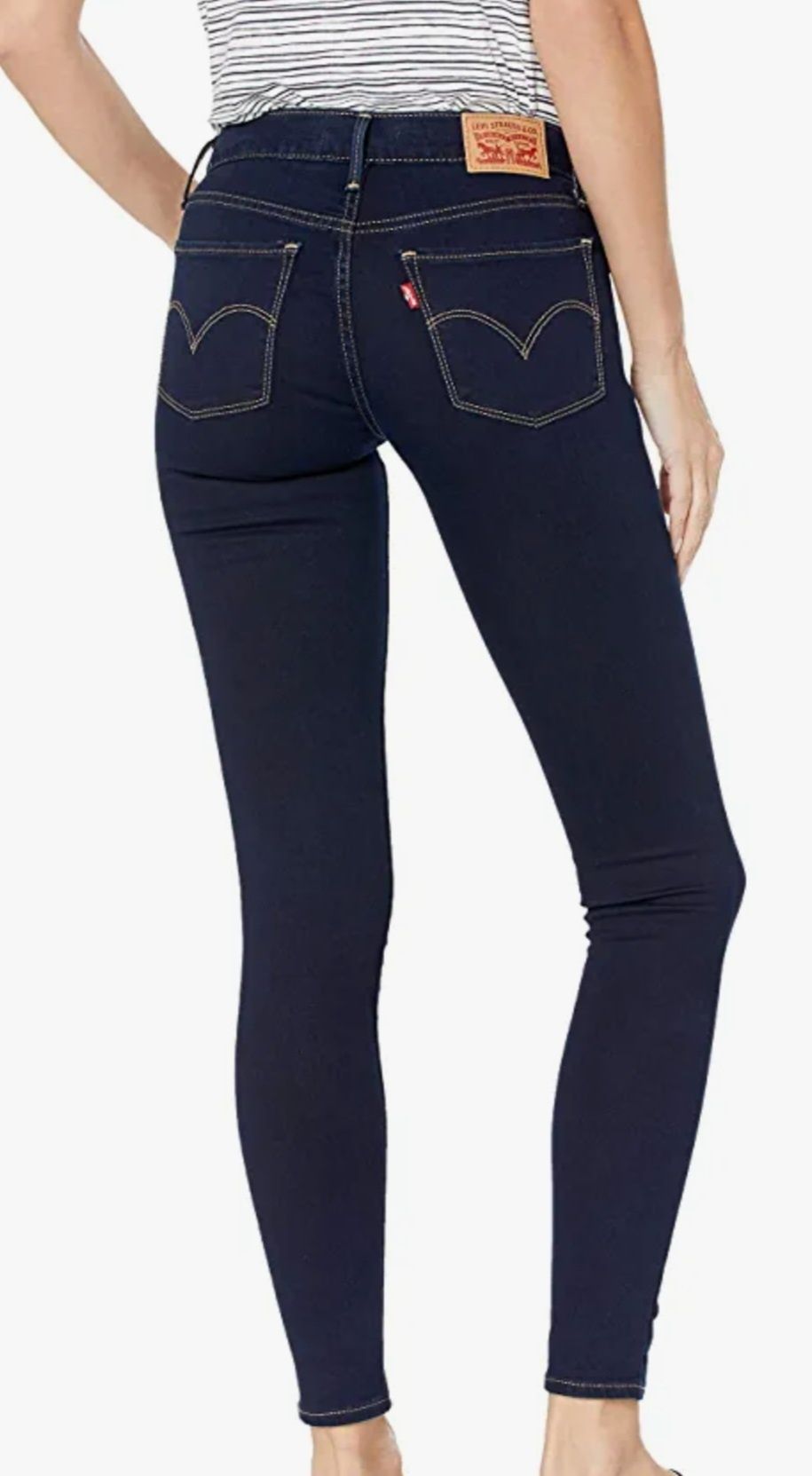 Nowe Jeansy LEVI'S 710 Super Skinny W25 L34