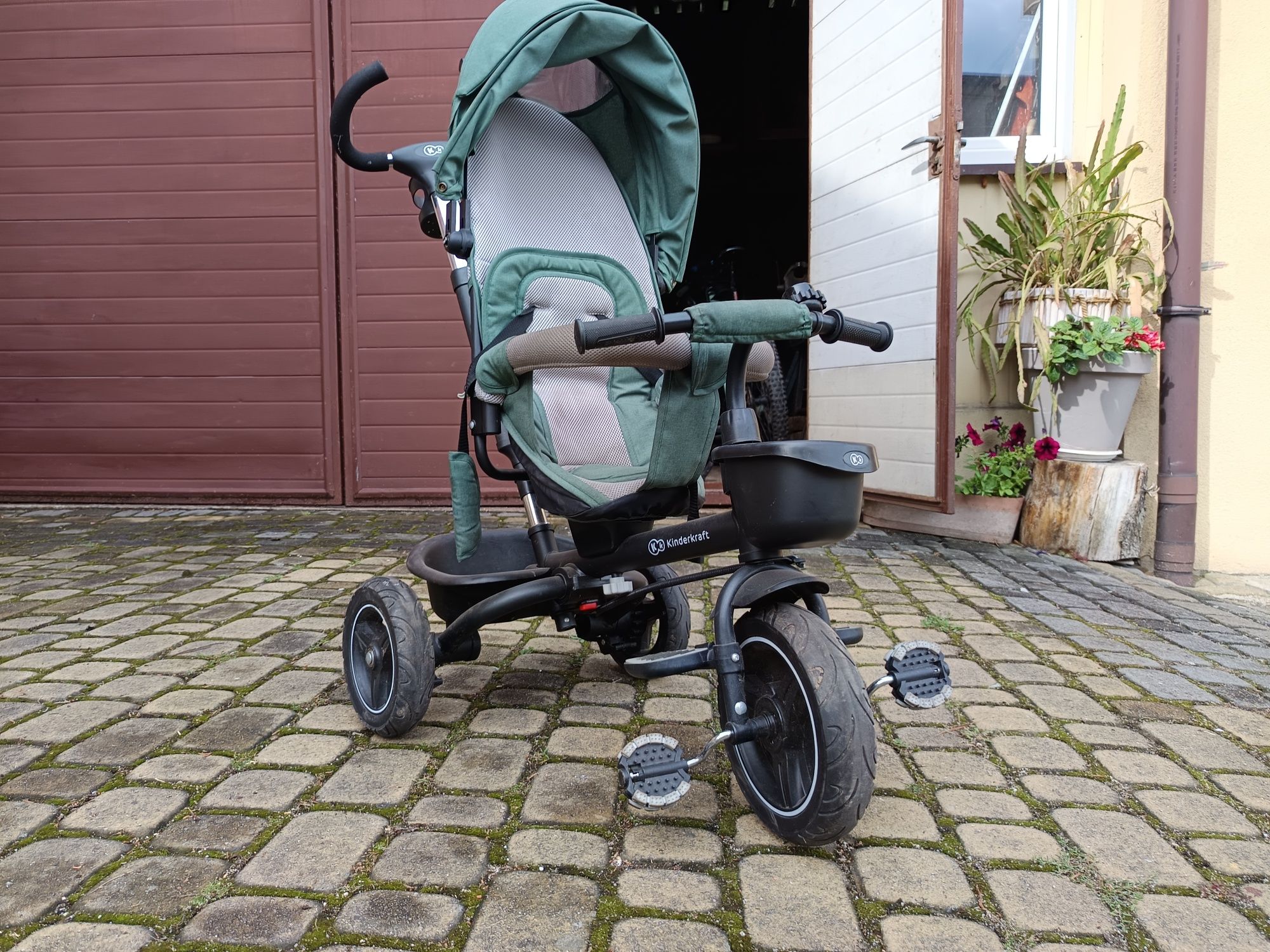Wózek rowerek  kolor khaki