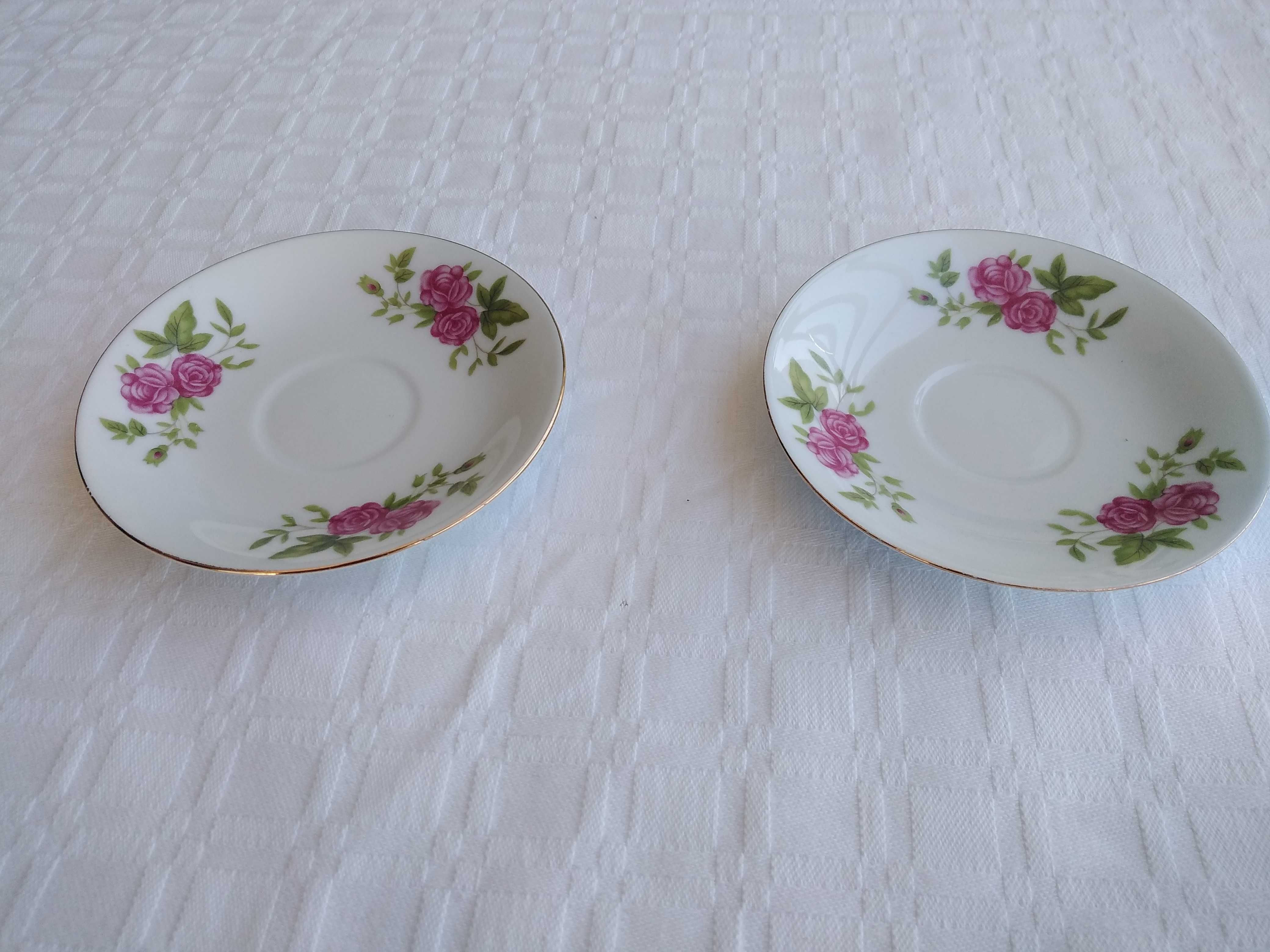 3 Pires de Café de Porcelana Chinesa