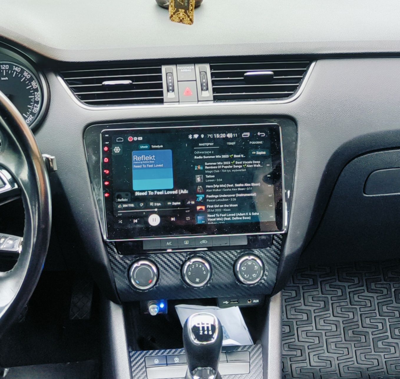 Radio GMS 9981 NAVIX ANDROID 9.0 do Skody octavia 3
