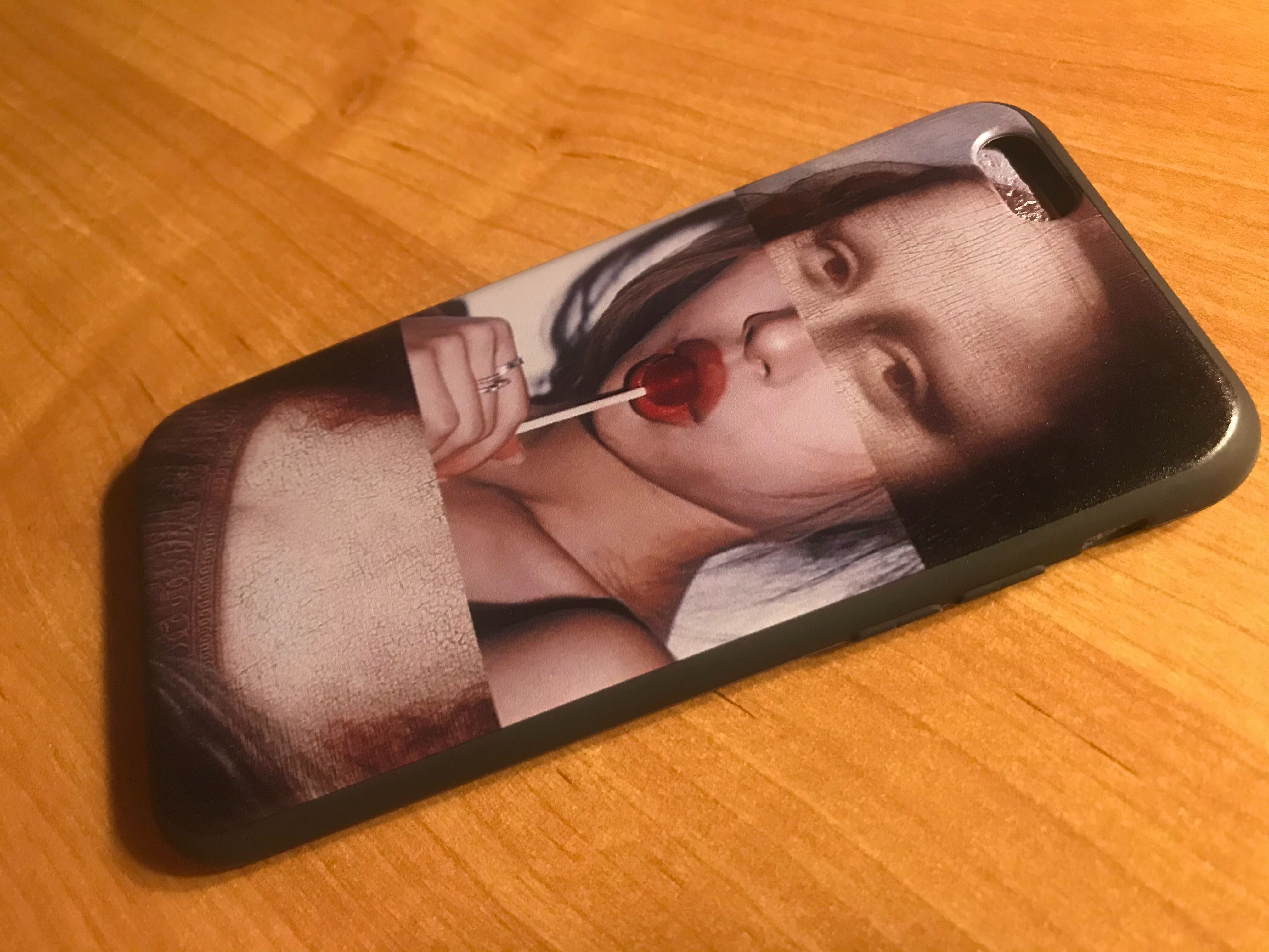 Case etui na iPhone 6 6S - Mona Lisa