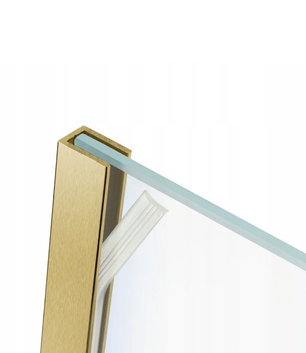 Profil złoty do kabiny prysznicowej 2 szt.