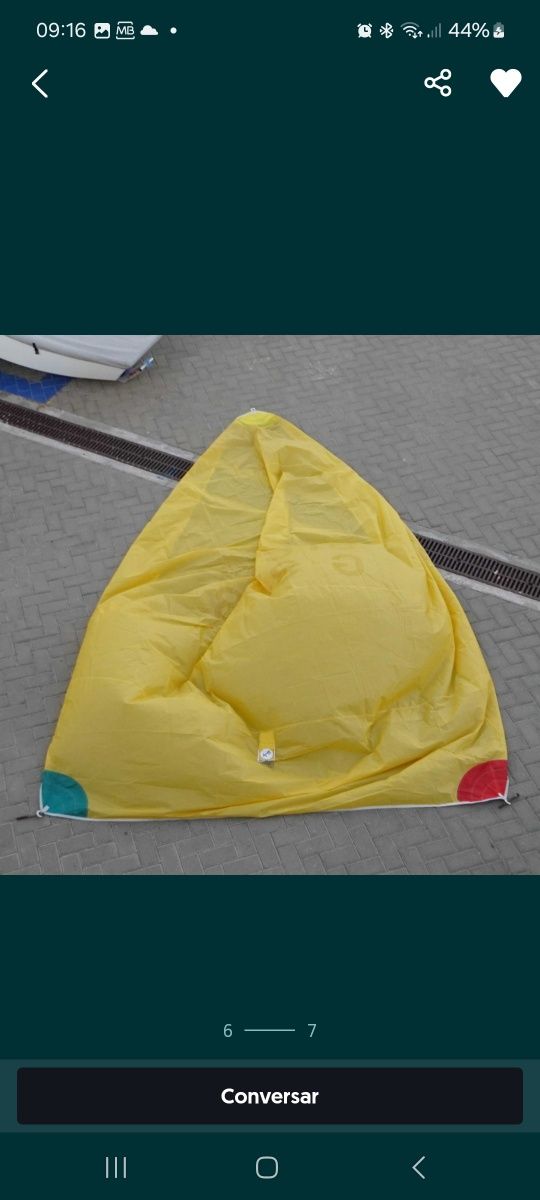 Barco á vela Pirat ( classe alemã) novo