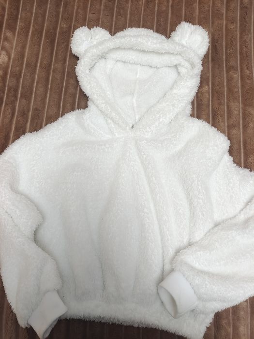 Мягенька плюшева кофта на підлітка