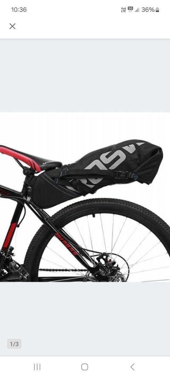 Torba podsiodłowa Torba pod siodło ROSWHEEL 10L